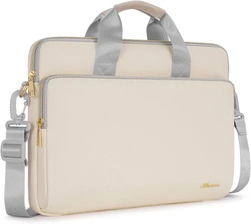 Vista 13 de KIZUNA Funda para portátil de 13 pulgadas, bolsa de hombro para computadora para MacBook Air M2 de 13.6"/MacBook Pro 14 M3 M2 M1 MAX/14 Lenovo