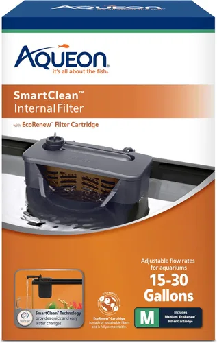Vista 13 de Filtro interno Aqueon QuietFlow con tecnología SmartClean, extra pequeño
