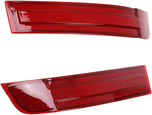 Vista 6 de Riloer Reflector de parachoques trasero de lente roja para automóvil, compatible con Mercedes-Benz Gl320 2007-2008, Gl450 2007-2009, Gl550