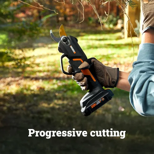 Vista 5 de Worx Tijera de Podar/Podadora WORX NITRO 20V WG330 - (Batería y Cargador Incluidos)