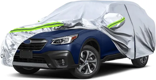 Vista 50 de Fundas impermeables para automóvil de repuesto para Toyota RAV4 2013-2025, cubierta de automóvil de 6 capas para todo clima con ajuste personalizado