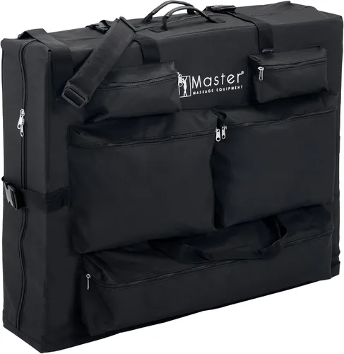 Vista 6 de Master Massage - Funda de transporte universal para mesa de masaje, 5 bolsillos para mesa de masaje, 25-32 pulgadas, color negro