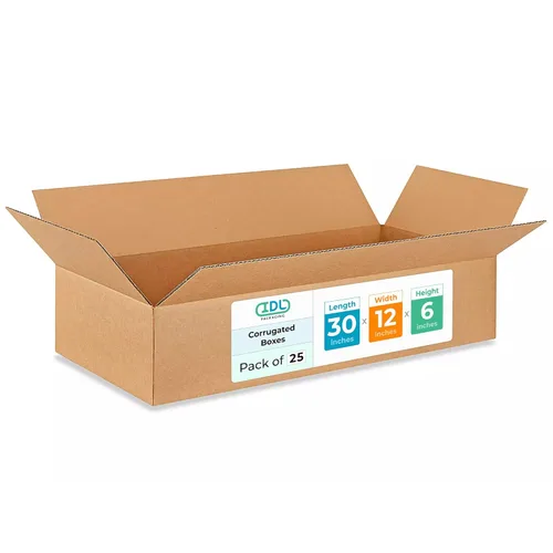 Vista 84 de Cajas largas de mudanza y envío de 18 x 9 x 9 pulgadas (paquete de 10) – Extra resistentes 200 libras frente a las regulares – Cajas de embalaje