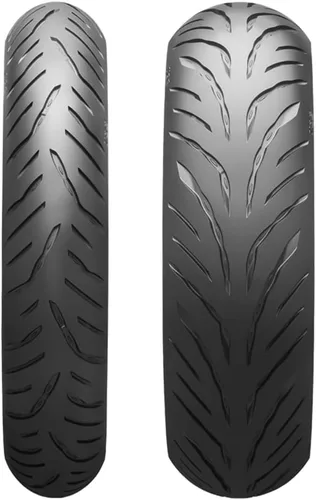 Vista 2 de Bridgestone Battlax T32 - Neumático negro, talla 110/70ZR17