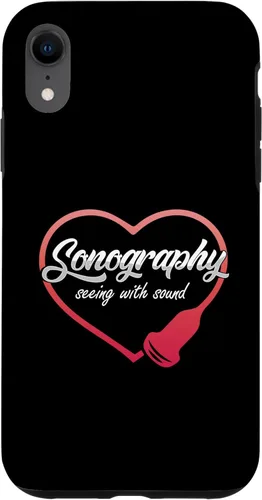 Vista 25 de Sonography Seeing With Sound Ultrasound Echography Medicine Case for iPhone 16