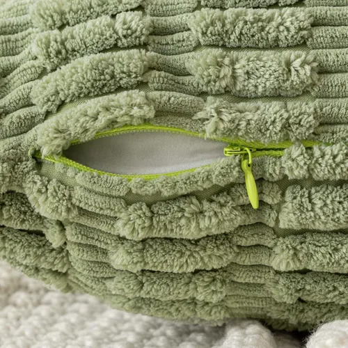 Vista 35 de MIULEE- Juego de 2 fundas de pana suave para cojín; diseño a rayas estilo bohemio, moderno, rural; decoración costera p/verano, hogar, sala de Azul