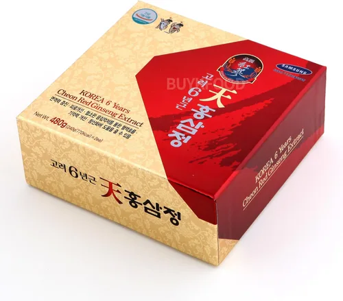 Vista 3 de Extracto de oro de ginseng rojo de raíz coreana de 6 años, 240 g (8.5 oz) X 2ea, saponina, panaxs
