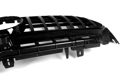 Vista 4 de Parrilla Delantera Para Mercedes Benz W213 E250 E350 E400 2017-2020 (Negro)
