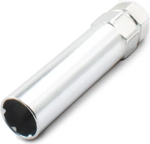 Vista 14 de Wheel Accessories Parts Llave adaptadora de tuercas de llanta de 3.90 pulgadas de largo, acabado de zinc brillante, llave hexagonal de 3/4 pulgadas