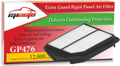 Filtro de aire para el panel rígido del motor EPAuto GP476 GP476 (CA11476) para Honda Accord (2013-2014), TLX (2015)