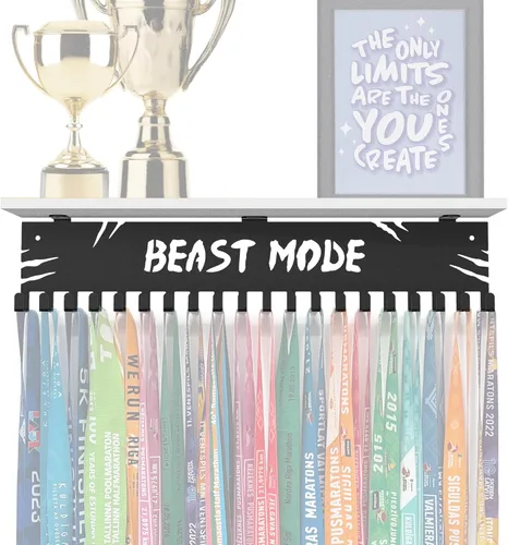 Soporte de medalla de modo bestia Soporte de suspensión de medallas de acero Estante de exhibición