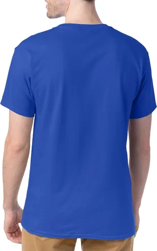 Vista 4 de Hanes ComfortSoft - Camiseta de manga corta para hombre (paquete de 4)