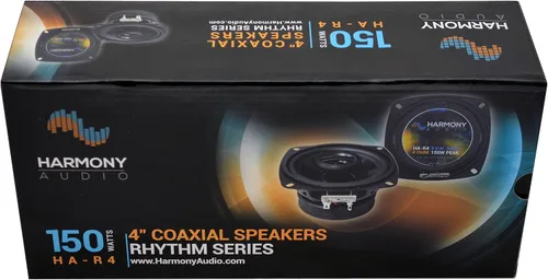 Vista 4 de Harmony Audio Compatible con Dodge Sprinter HA-R4 2003-2009 de 4 pulgadas, nuevo reemplazo de altavoces y parrillas de 150 W