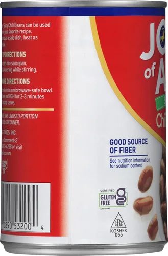 Vista 62 de Joan of Arc Frijoles rojos oscuros, 15.5 onzas (paquete de 12)