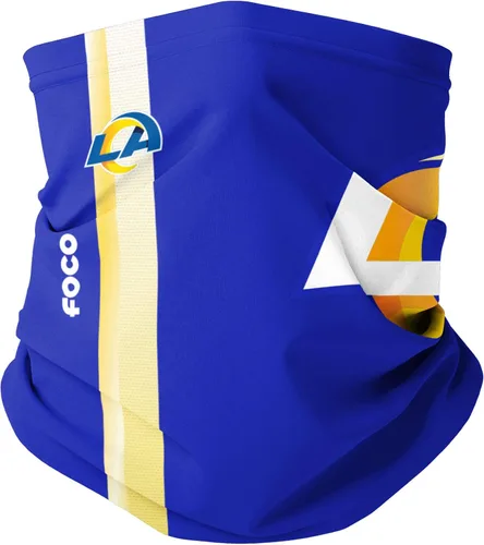 Vista 70 de FOCO NFL unisex-adult Nfl Team Logo Neck Gaiter Multiuse Logotipo grande.