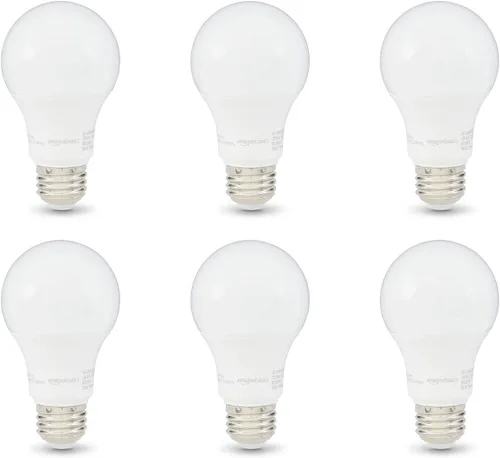 Vista 17 de Yaxa Basics - Bombillas LED, eficientes energéticamente 6 W, equivalente a 40 vatios, base estándar E26, 2700 K, regulable, 10,000 horas