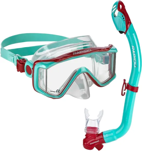 Vista 7 de Phantom Aquatics Rapido Clareza Junior Mask and Snorkel Combo