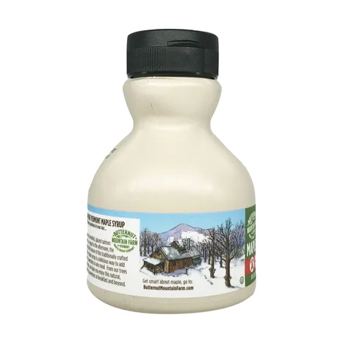 Vista 4 de Butternut Mountain Farm Jarabe de arce oscuro robusto, 8 FZ