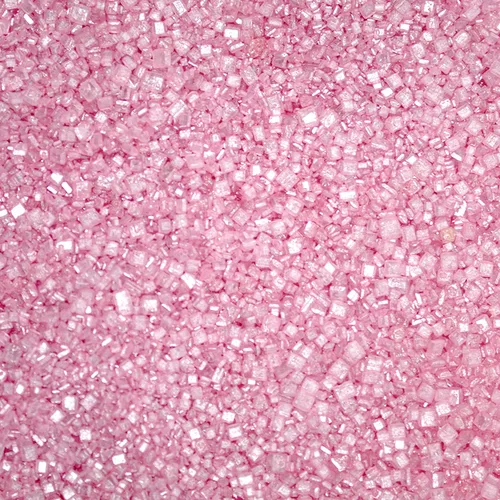 Vista 3 de Brew Glitter - Azúcar con ribete rosa (113g, 1x lata de barra) Adorno de cóctel para bebidas mixtas y refrescos