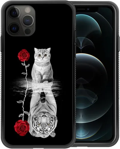 Vista 20 de ZHEGAILIAN Funda compatible con iPhone 11, diseño de patrón de policarbonato duro, funda protectora de TPU suave antideslizante para iPhone 11