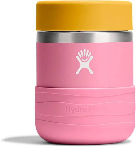 Vista 14 de Hydro Flask Recipiente de alimentos aislado – Contenedor de aperitivos para niños y lonchera – Tarro de comida de 12 onzas en color morado anémona
