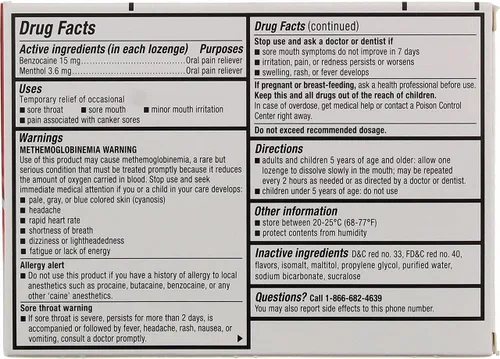 Vista 2 de Cepacol Pastillas para garganta de máxima resistencia, cereza, 16