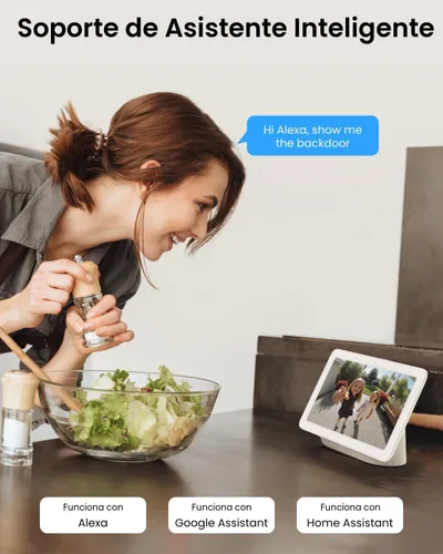 Vista 7 de REOLINK Timbre de video con cámara WiFi, con cable 2K al aire libre, WiFi 5G y 2.4G, ángulo de visión amplio 4:3, detección inteligente