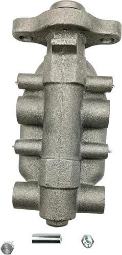 Vista 5 de 7 "Zinc Dual Power Brake Booster Con 1" Bail Top Master Cylinder Kit Booster Kit de conversión RSRB03123