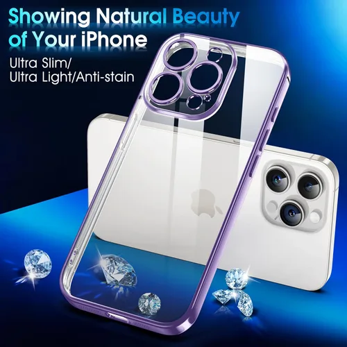 Vista 571 de Supdeal Funda cristalina transparente para iPhone 11, [No se amarillea] [Protección de la cámara] [Probado contra caídas de grado militar] Funda