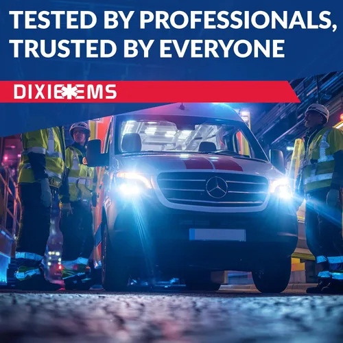 Vista 7 de Dixie EMS Dixigear Bolsa Vacía de Primer Respondedor II 10.5" x 5" x 8" - Azul