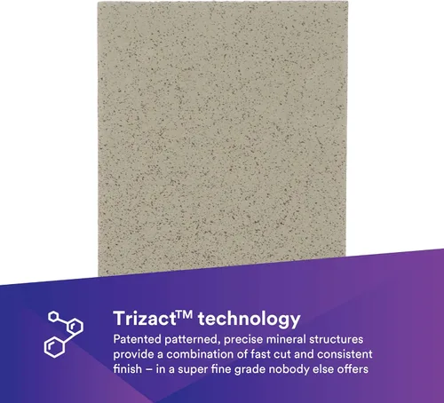 Vista 5 de Trizact 3M Hookit 30803 - Lámina abrasiva con respaldo de espuma, reparación de colisiones, arañazos de arena, paneles de mezcla, 2.756 in x 5.512