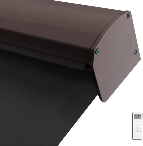 Vista 9 de Yin Yang Persianas motorizadas opacas sin cordón, con control remoto beige, inalámbricas y recargables, persianas de oscurecimiento de habitación