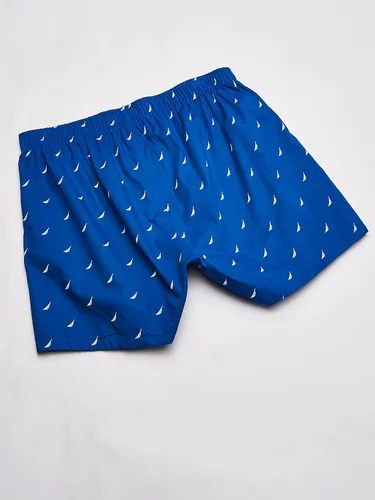 Vista 4 de Nautica Boxer tejido de algodón para hombre, paquete de 3