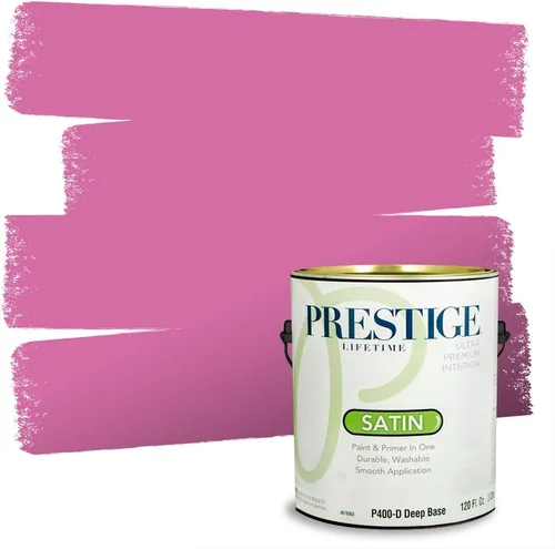 Vista 69 de Prestige Paints - Pintura exterior e imprimación en uno, 1 galón, plano, E500-P-A011GP