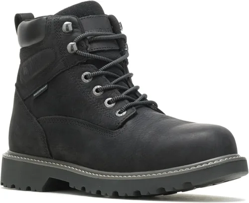 Vista 2 de Zapatos de trabajo Floorhand de Wolverine, de hombre, 6 pulgadas, impermeable, de punta suave