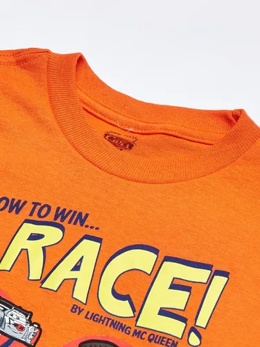 Vista 2 de Disney Cars - Camiseta para niño con texto en inglés "How To Win A