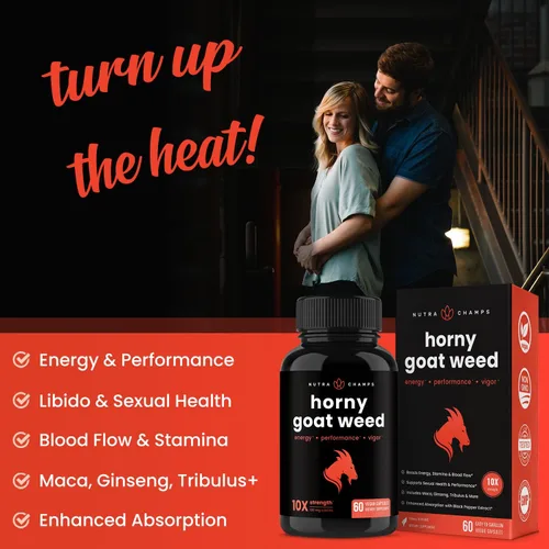 Vista 4 de NutraChamps Paquete de ginseng coreano y hierba de cabra cachonda