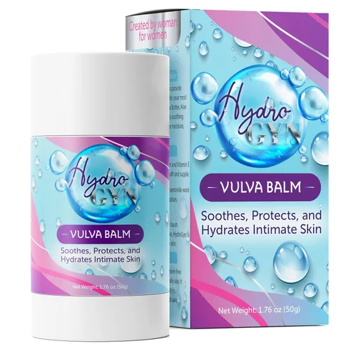 HydroGyn Bálsamo para la vulva Hidratante vaginal y apoyo para la menopausia Alivia la sequedad, el picor y la irritación femenina Hidratante