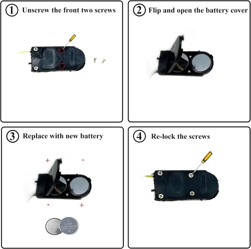 Vista 6 de LED Christmas Hat Red, Light Up Christmas Hat Beanie Holiday Hat with Cute Deer