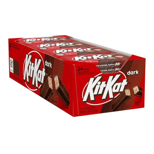 Vista 2 de Kit Kat - Chocolate de leche con oblea, Halloween, barras de 1.5 onzas (24 piezas)