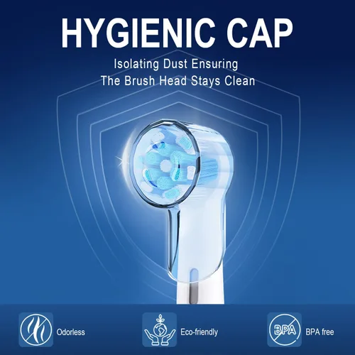 Vista 4 de Cubiertas para cabezales de cepillo de dientes iO, cubiertas para cabezales de cepillo de dientes iO para Ultimate Clean, Gentle Care y Ultimate