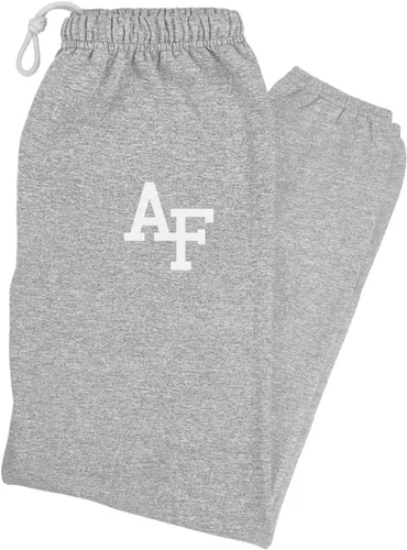 Vista 201 de LOGOVISION Pantalones deportivos, jogger para hombre con logotipo primario colegial, colección Heather atlética