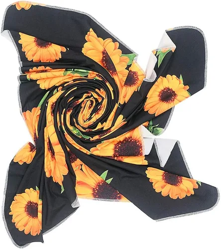 Vista 7 de Galabloomer Conjunto de diadema para recién nacido, manta para recién nacido, diseño de flores