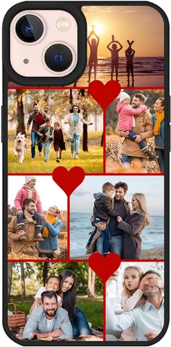 Vista 7 de Funda de teléfono personalizada para iPhone 14 13 Pro Max Plus, fundas de fotos personalizadas para diseñar tu propia imagen personalizada, cubierta