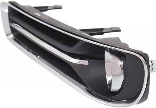 Vista 4 de Para Chrysler 300 2011 2012 2013 2014 Bisel de luz antiniebla lado del conductor w/barra central cromada - Reemplazo para CH1038126 68127947AB