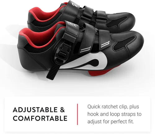 Vista 2 de Peloton Zapatos de ciclismo para bicicleta y bicicleta + con tacos de bicicleta compatibles con Delta