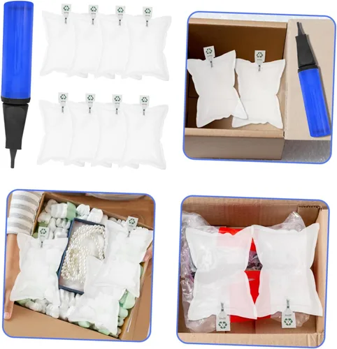 Vista 8 de Bolsas inflables del embalaje del aire para el envío y el almacenamiento con el material respetuoso del medio ambiente resistente al choque