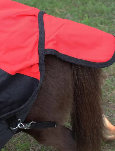 Vista 4 de CHALLENGER 42" 1200D Miniatura Weanling Donkey Pony Horse Foal Manta de invierno 51975RD