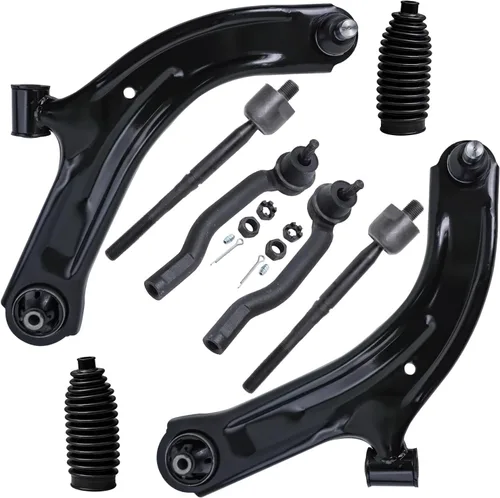 Vista 419 de Detroit Axle - Kit de brazos de control de extremo de 8 piezas para Toyota 2001-2003 Highlander 2002-2003 Camry Lexus ES300, 2 brazos de control