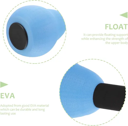 Vista 4 de BESPORTBLE Mancuernas de agua ajustables de EVA para ejercicio de piscina, pesas acuáticas interactivas para entrenamiento de fitness